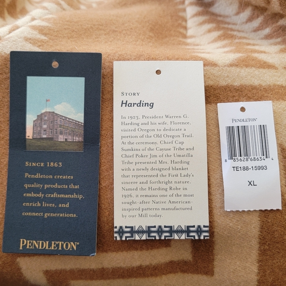 Pendleton Harding Archive Blanket Coat XL NWT #2812 - Picture 5 of 13